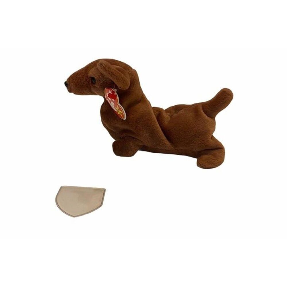 TY 1995 Beanie Babies Collection Weenie Plush Toy Vintage Collectible